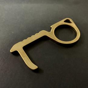 EDC brass door opener